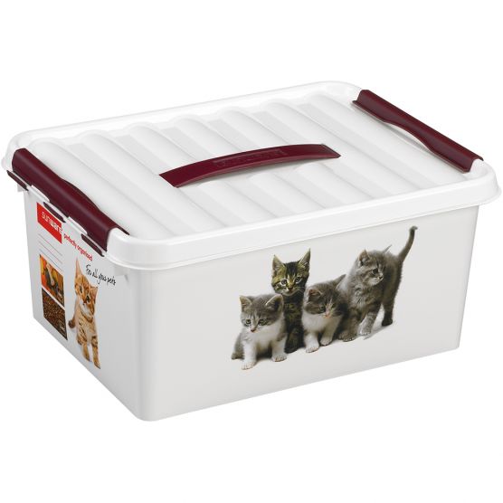 Sunware Q-line 15 liter huisdieren opbergbox
