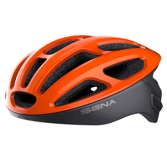 Sena R1 Smart Electric Tangarine fietshelm