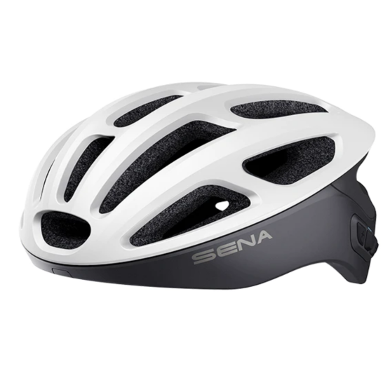 Sena R1 Smart Matt White fietshelm