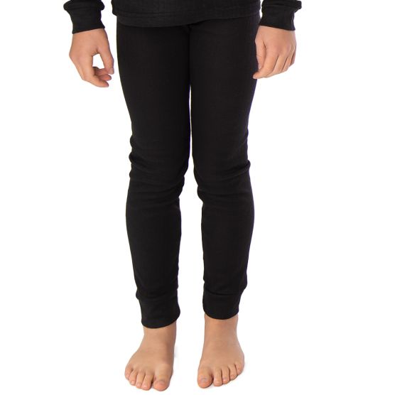 Black Snake Black kinder thermobroek