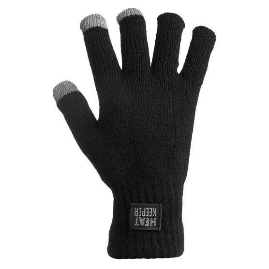 Heat Keeper I-touch Black heren thermo handschoenen