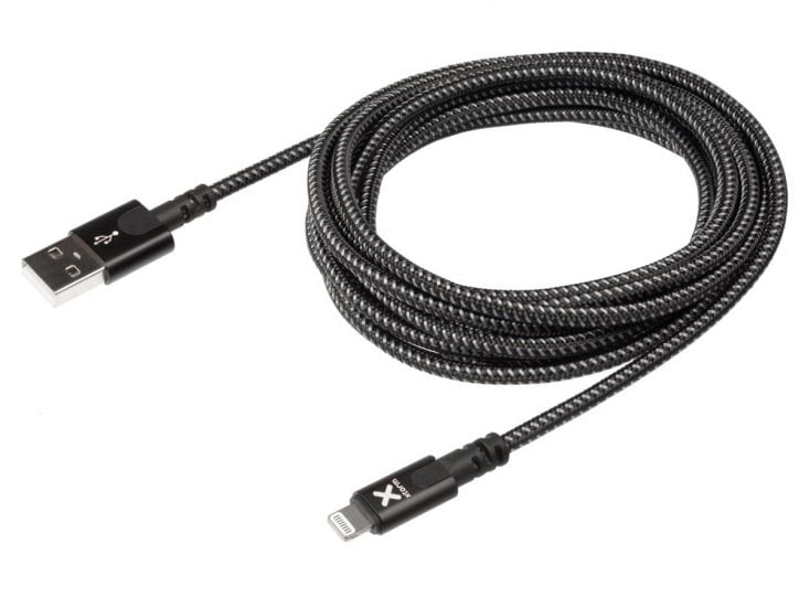 Xtorm 3 meter zwart Original USB to Lightning kabel