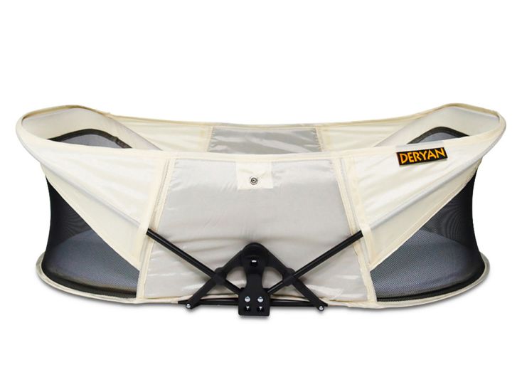 een experiment doen eb rechtdoor Deryan Infant Luxe BabyBox met klamboe