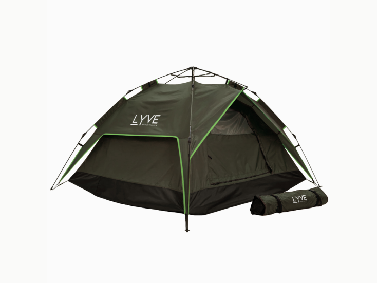 Lyve 3-persoons Pop-up tent - Green