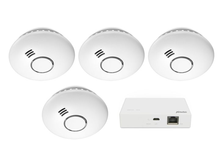 Alecto SMART-SMOKE10 set van 4 rookmelders