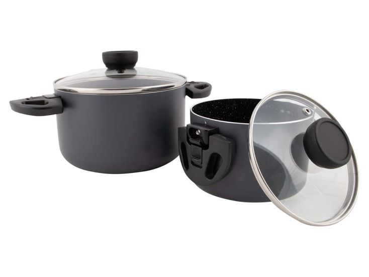 Bo-Camp Twist Compact 2-delige pannenset