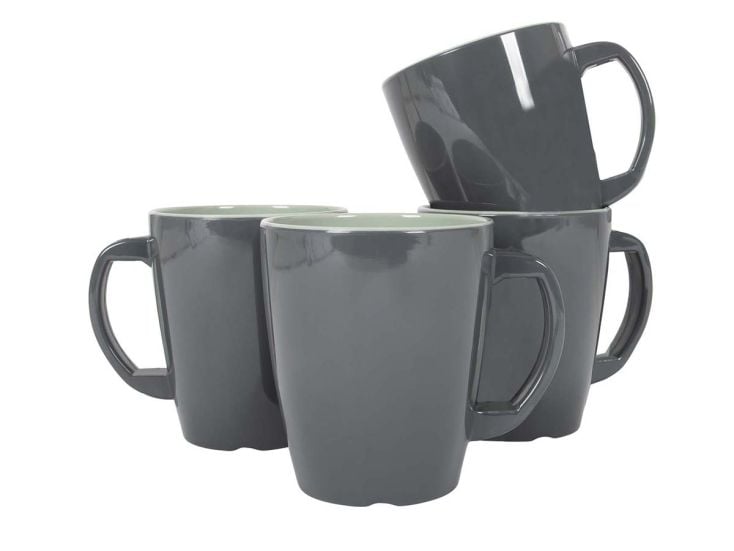 Gimex Vivid Line set van 4 380 ml mokken