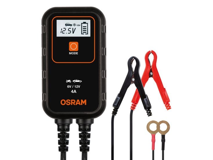 Osram 6/12 volt 4 ampère acculader