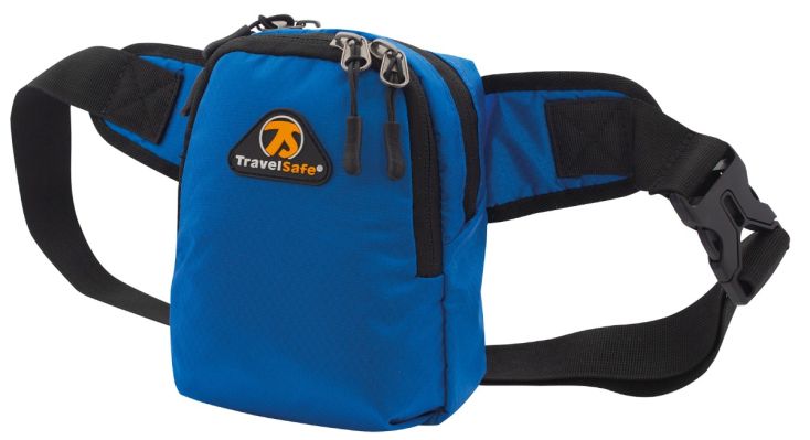 TravelSafe Street Life S polyester heuptasje - Blue
