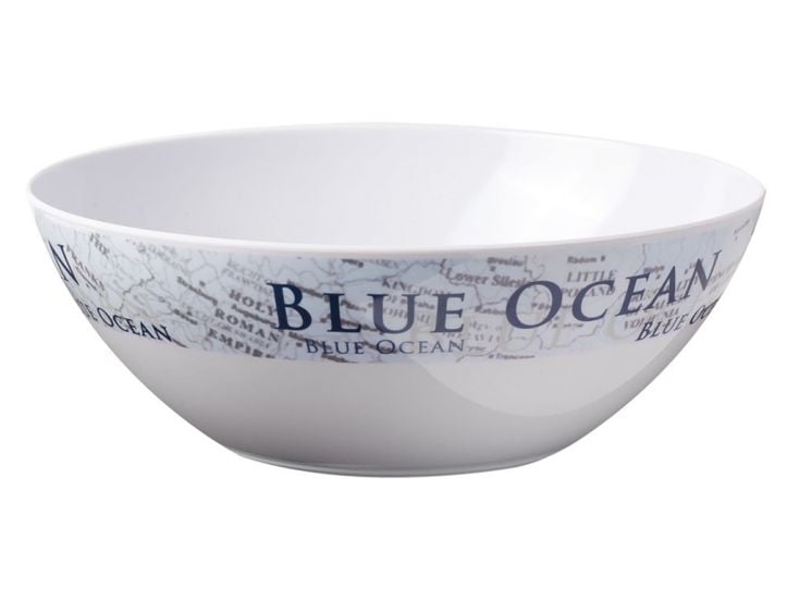 Brunner Blue ocean Ø 23,5 cm salade schaal