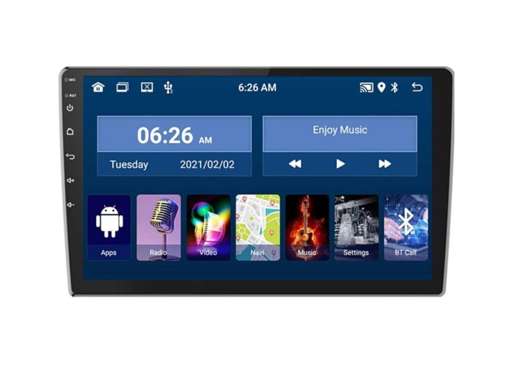 TechU™ AT19 2 Din 10.1” autoradio