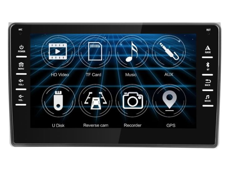 TechU™ AT56 2 Din 8” autoradio