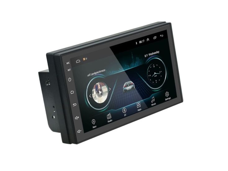 TechU™ T124 2 Din autoradio