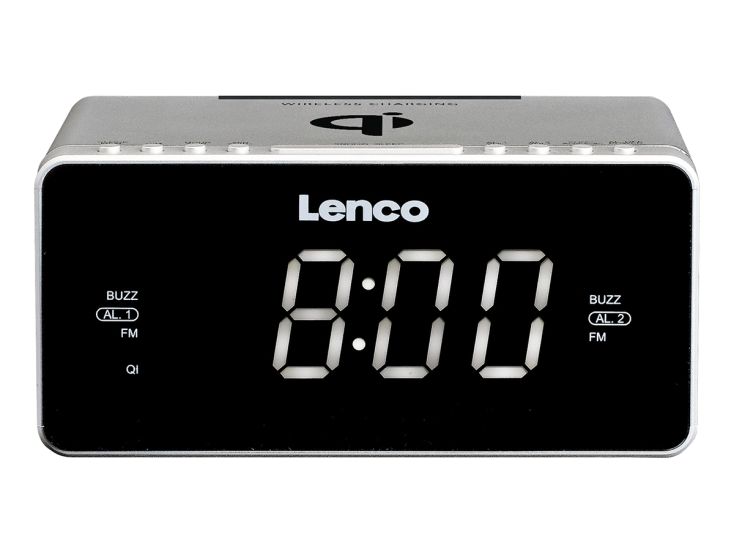 Lenco CR-550 Stereo FM wekkerradio