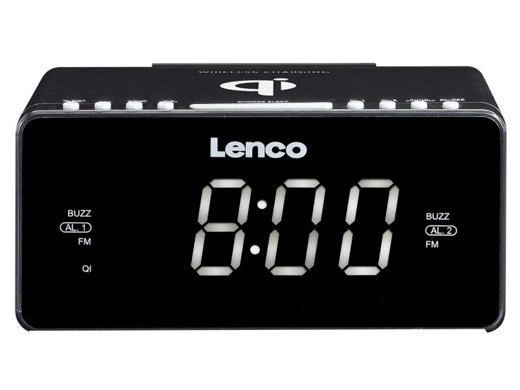 Lenco CR-550 Stereo FM Wekkerradio