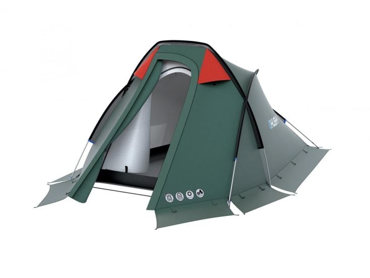 Husky Flame 2 Extreme groene koepeltent