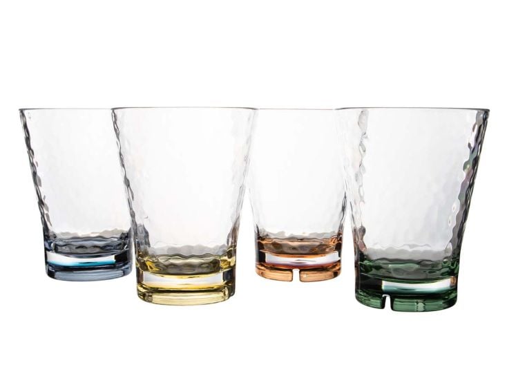 Bo-Camp Pastel collection Arbois set van 4 waterglazen