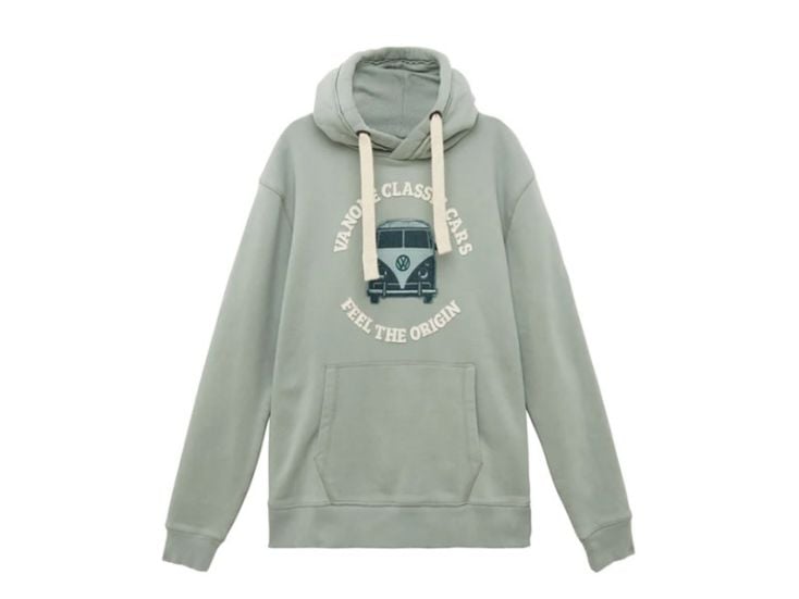 Van One Bulli Freundschaft Fern Green Unisex hoodie