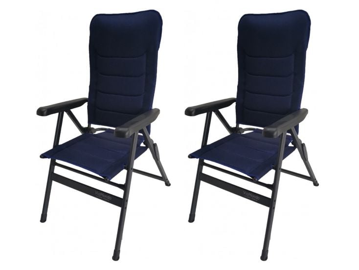 ViaMondo Premium Piccolo Azul set van 2 standenstoelen
