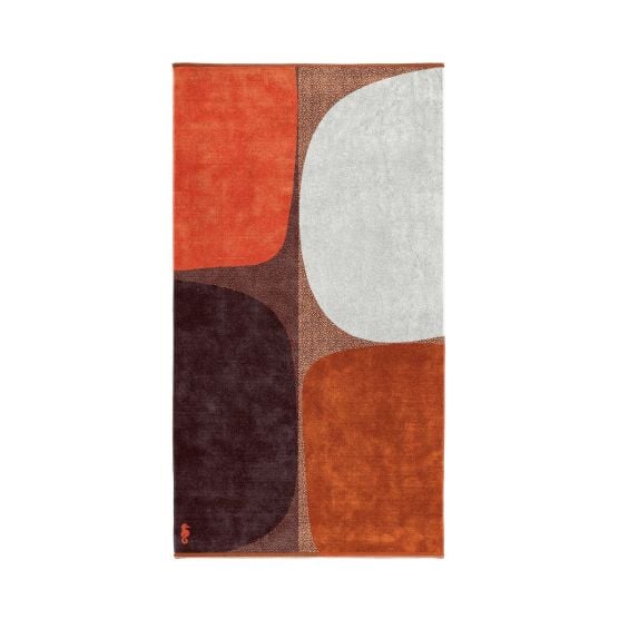 Seahorse Stones 100 x 180 cm strandlaken - Brown