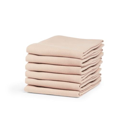 Cinderella Checkmaid 60 x 65 cm set van 6 theedoeken - Pink