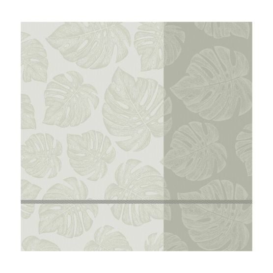 DDDDD Monstera 60 x 65 cm set van 6 theedoeken - Beige