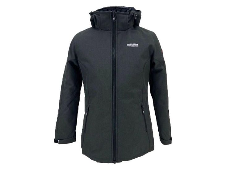 Nordberg Olla Dark Navy Melange dames softshell jas