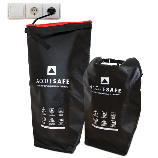 ACCU SAFE brandwerende batterij-beschermtas voor e-bikes