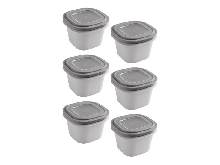 Sunware Sigma home 0,8 liter set van 6 vershouddozen - Grey