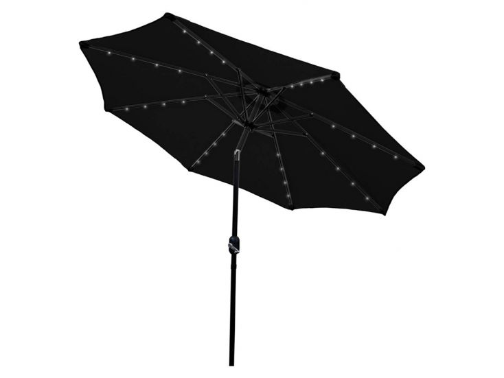 Monstershop 270 cm LED parasol met kantelfunctie