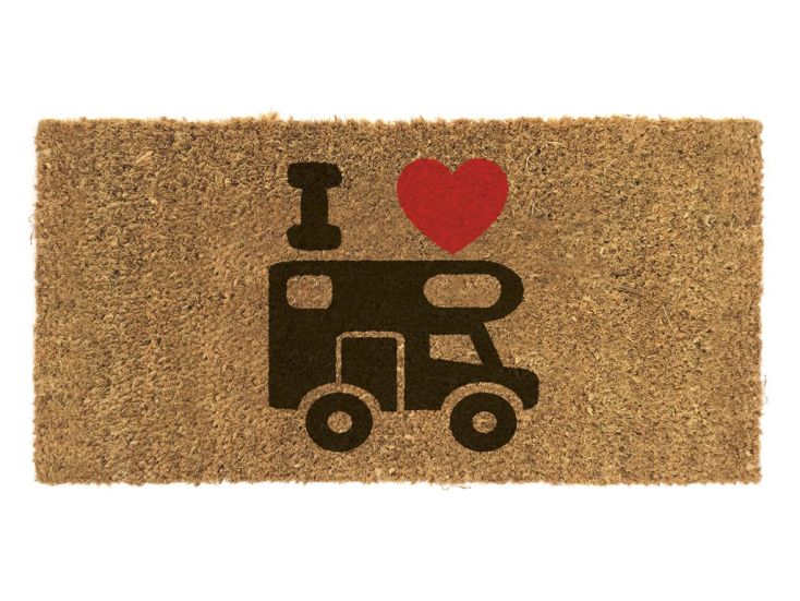 Travellife I love camper deurmat