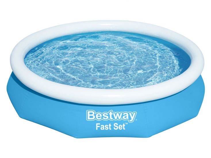 Bestway 305 x 66 cm Fast Set zwembad met filterpomp