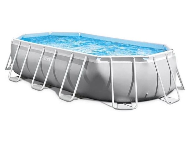 Intex Prism Oval 503 x 274 frame zwembad met filter