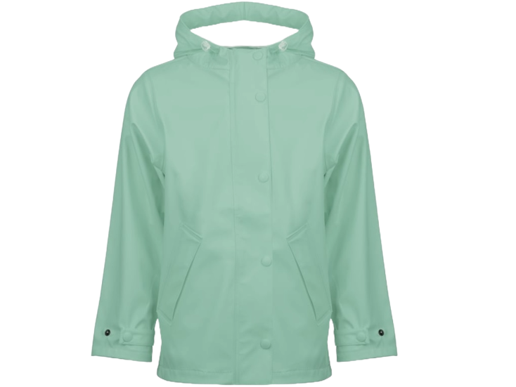 Ralka Sprinkle kinder regenjas junior - Mintgroen/Wit