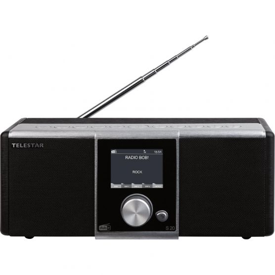 TELESTAR S 20 DAB+/FM Internetradio met wekker