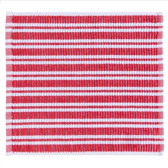 DDDDD Basic Clean 30 x 30 cm set van 4 gestreepte vaatdoeken