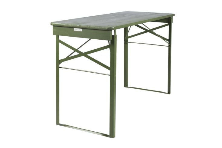 MaximaVida Berlijn 120 cm olijfgroene inklapbare biertafel