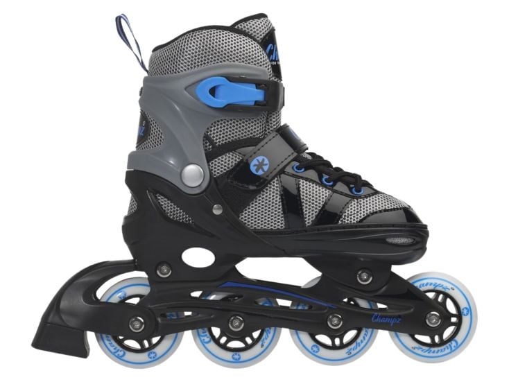 Champz Blauw ABEC7 Semi-Softboot verstelbare inline skates