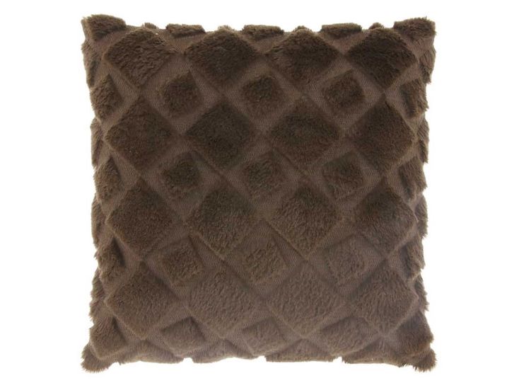 Unique Living Fraser 45 x 45 cm kussen - Dark Brown