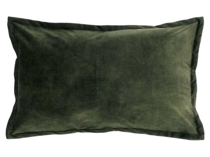 Unique Living Basics 40 x 60 cm kussen - Dark Green