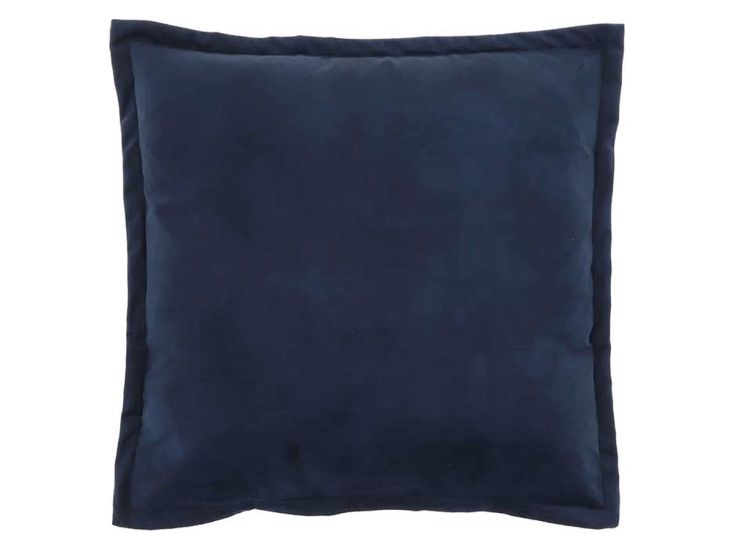 Unique Living Basics 45 x 45 cm kussen - Dark Blue