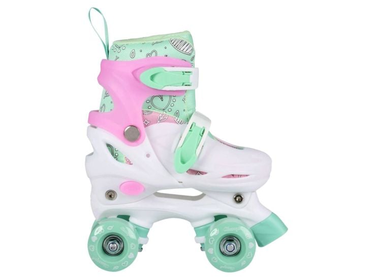 Champz Roze Hardboot verstelbare kinder rolschaatsen