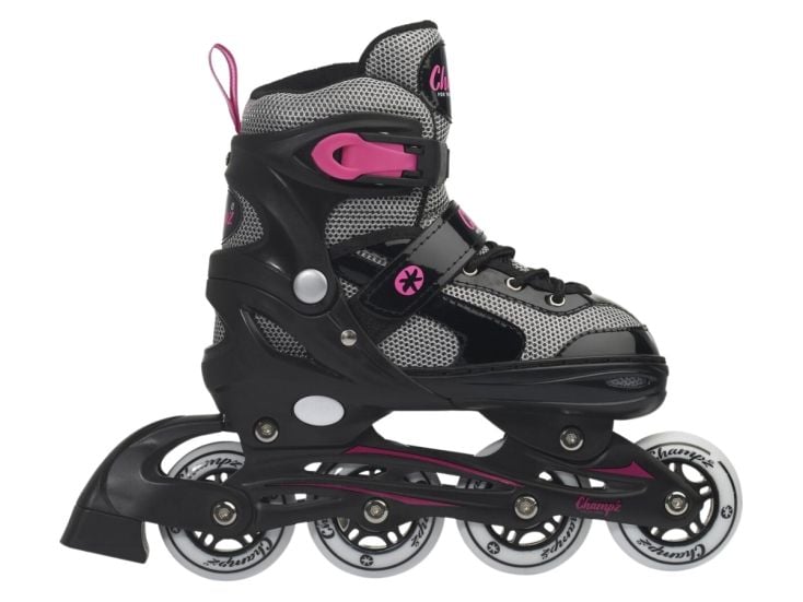 Champz Roze ABEC7 Semi-Softboot verstelbare inline skates