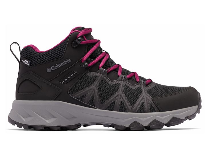 Columbia Peakfreak II Mid Black Ti Grey dames wandelschoenen