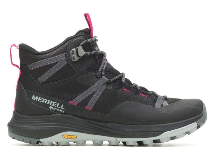 Merrell Siren 4 Mid GTX Black dames wandelschoenen