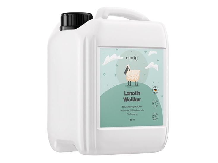 Eco:fy 2,5 Liter Lanoline wolkuur wasmiddel