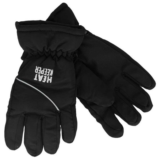 Heat Keeper Zwarte Dames Ski Handschoenen