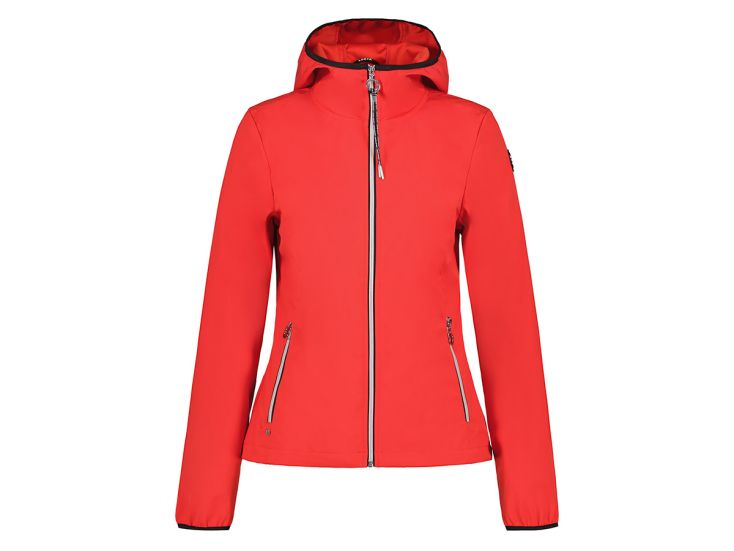 Luhta Innola Softshell Coral Red dames jas