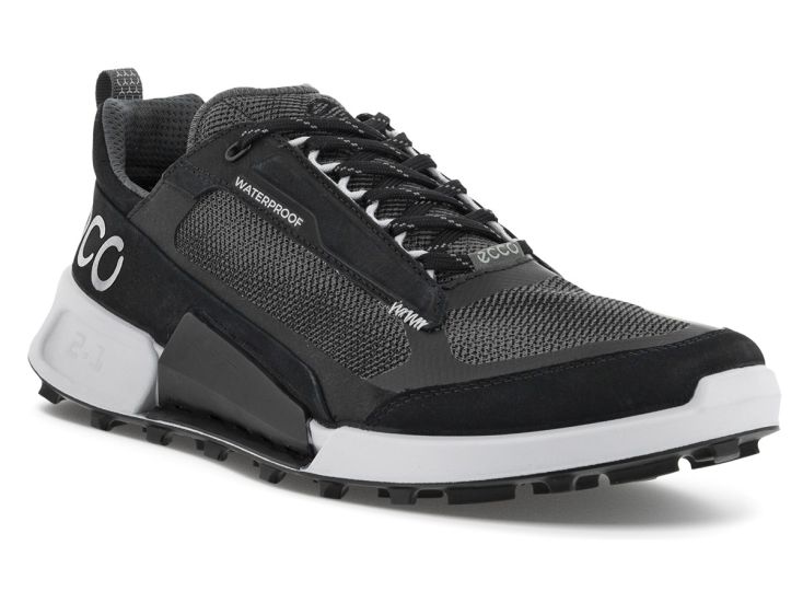 Ecco Biom 2.1 X Low Waterproof Black/Magnet heren wandelschoenen