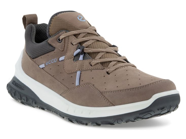 Ecco Ult-Trn Low Taupe dames wandelschoenen